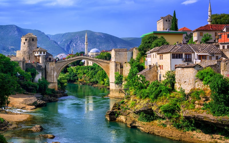 Mostar old bridge